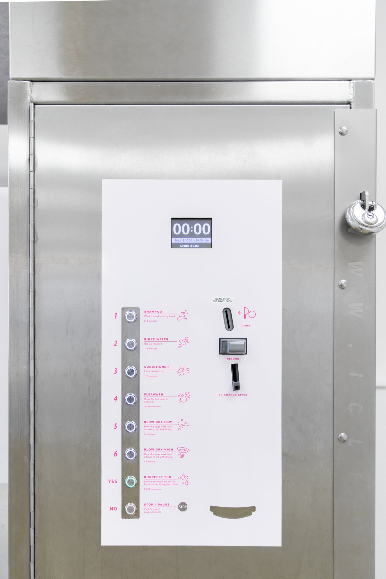 How the wash machine works